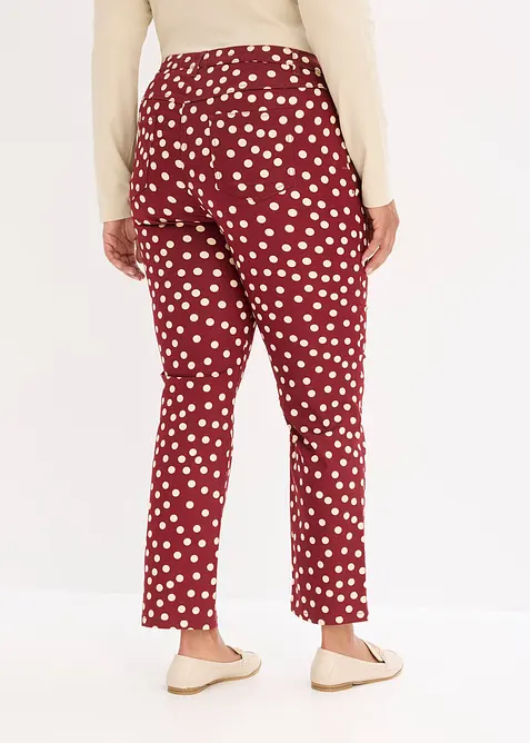 Strečov&eacute; kalhoty s 5 kapsami, bonprix