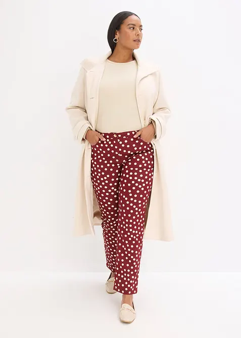 Strečov&eacute; kalhoty s 5 kapsami, bonprix