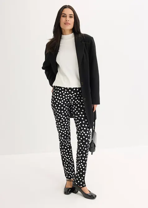 Strečov&eacute; kalhoty s 5 kapsami, bonprix