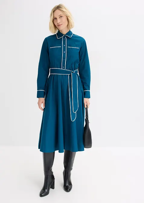 Ko&scaron;ilov&eacute; &scaron;aty z bavlněn&eacute;ho popel&iacute;nu, kter&yacute; nen&iacute; nutn&eacute; žehlit, bonprix