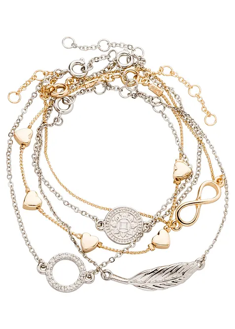 Souprava n&aacute;ramků (5d&iacute;ln&aacute; souprava), bonprix