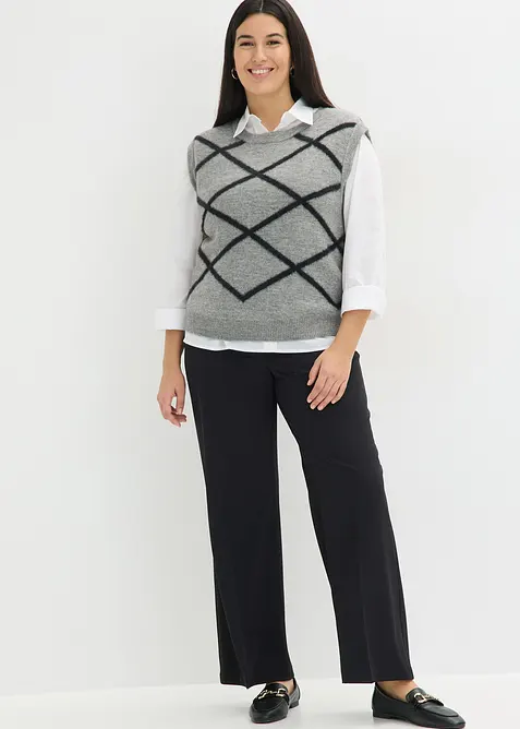 Vesta s peř&iacute;čkovou př&iacute;z&iacute;, bonprix