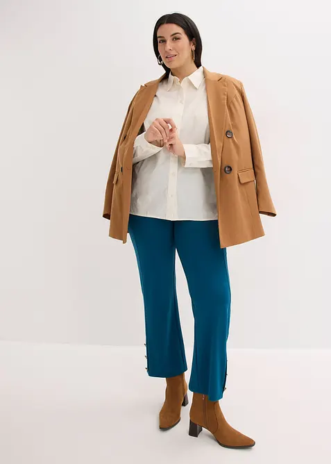 Žerzejov&eacute; kalhoty z Punto di Roma, bonprix