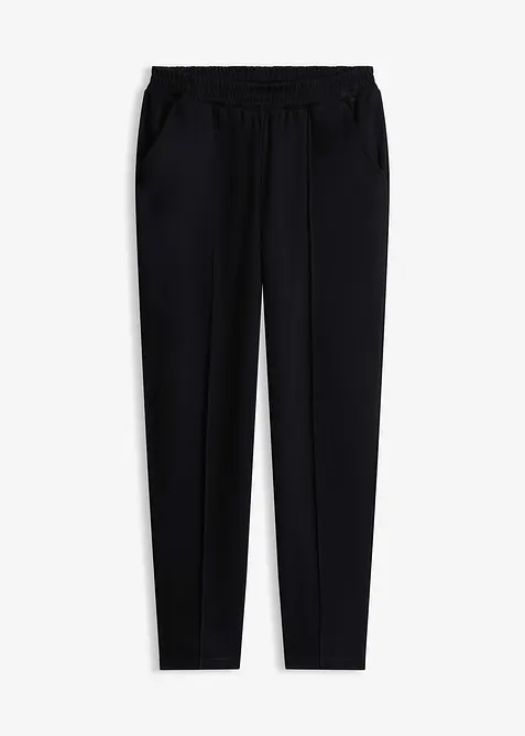 Kalhoty bez zap&iacute;n&aacute;n&iacute;, se s&aacute;mkem, bonprix