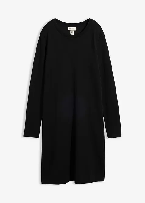 &Uacute;pletov&eacute; &scaron;aty s &aacute;čkovou lini&iacute;, ze směsi s visk&oacute;zou, bonprix