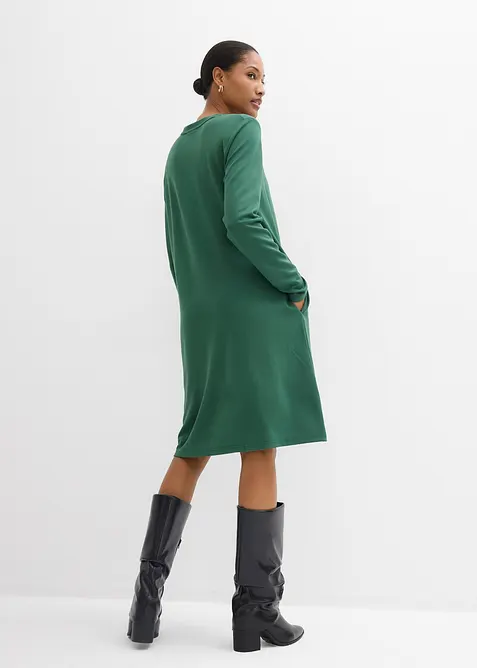 &Uacute;pletov&eacute; &scaron;aty s &aacute;čkovou lini&iacute;, ze směsi s visk&oacute;zou, bonprix