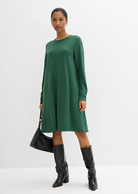 &Uacute;pletov&eacute; &scaron;aty s &aacute;čkovou lini&iacute;, ze směsi s visk&oacute;zou, bonprix