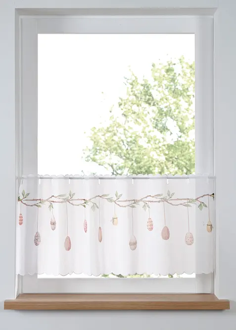 Vitr&aacute;žkov&aacute; z&aacute;clona s velikonočn&iacute;m motivem, bonprix