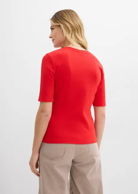 Žebrovan&eacute; tričko (2 ks v balen&iacute;), bonprix