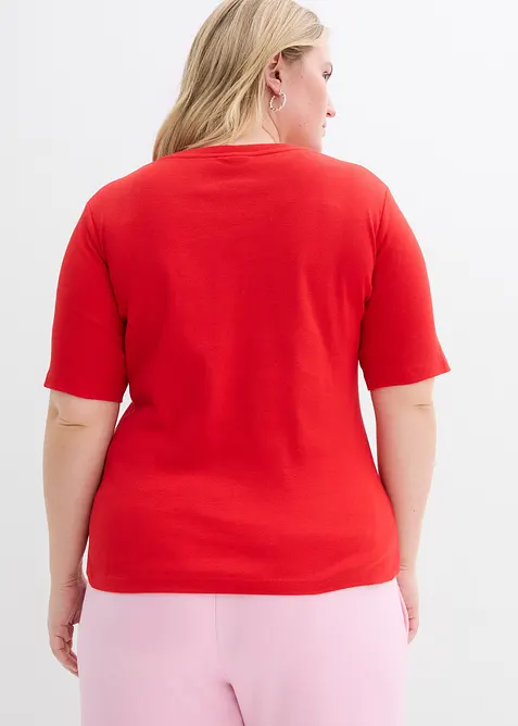 Žebrovan&eacute; tričko (2 ks v balen&iacute;), bonprix