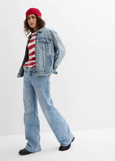 Oversize triko z čist&eacute; organick&eacute; bavlny, bonprix