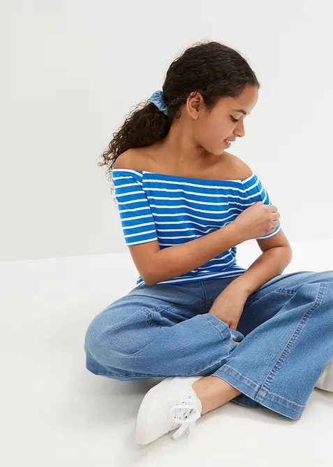 Dž&iacute;ny Wide Leg, Mid Waist, bonprix