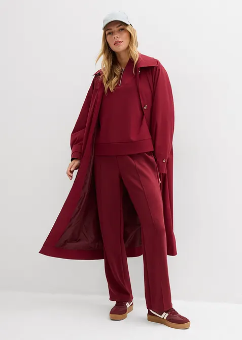 Tepl&aacute;kov&eacute; kalhoty z měkk&eacute; směsi s visk&oacute;zou, bonprix