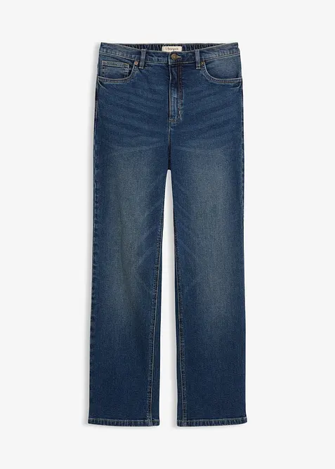 Dž&iacute;ny Straight Loose, High Waist, bonprix