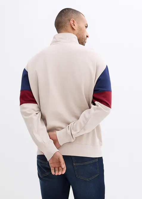 Mikina z čist&eacute; organick&eacute; bavlny, Loose Fit, bonprix