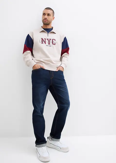 Mikina z čist&eacute; organick&eacute; bavlny, Loose Fit, bonprix