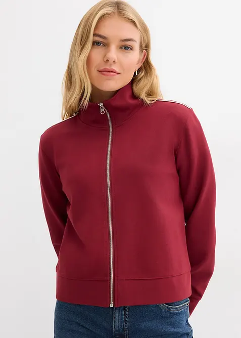 Prop&iacute;nac&iacute; mikina z pohodln&eacute;ho materi&aacute;lu Punto di Roma, bonprix