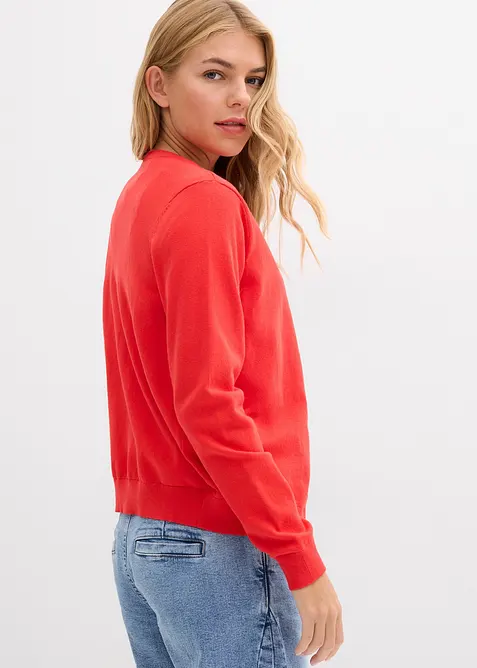 Kab&aacute;tek z jemn&eacute; pleteniny, bonprix