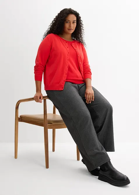 Kab&aacute;tek z jemn&eacute; pleteniny, bonprix