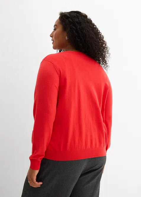 Kab&aacute;tek z jemn&eacute; pleteniny, bonprix