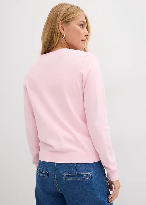 Kab&aacute;tek z jemn&eacute; pleteniny, bonprix