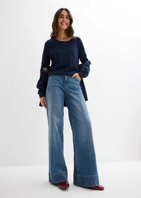 Svetr z jemn&eacute; pleteniny, bonprix