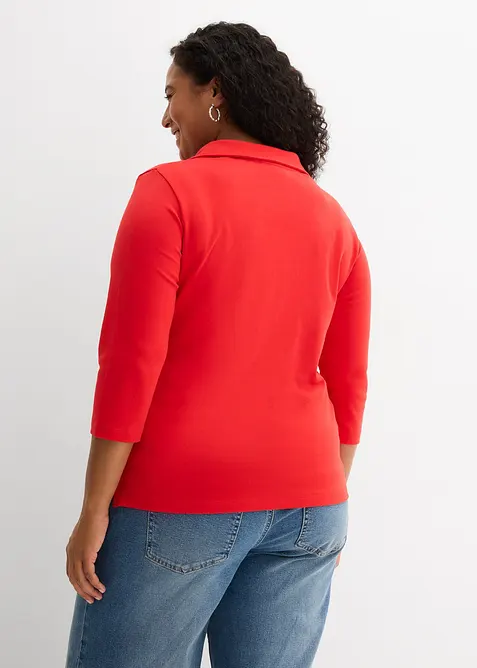 Triko polo z čist&eacute; organick&eacute; bavlny, bonprix