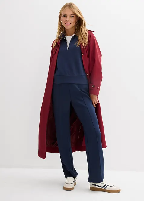 Mikina z měkk&eacute;ho materi&aacute;lu scuba, bonprix