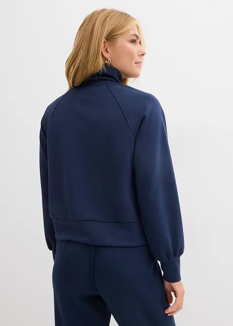 Mikina z měkk&eacute;ho materi&aacute;lu scuba, bonprix