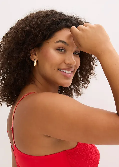 Zmen&scaron;ovac&iacute; podprsenka s třpytiv&yacute;mi p&aacute;sky, bonprix