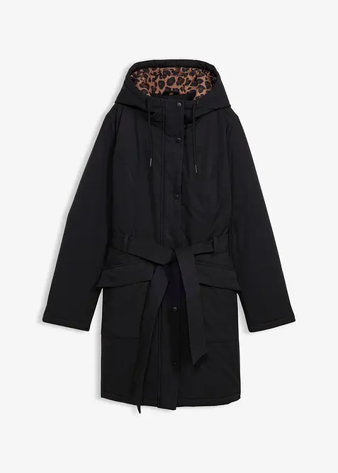 Voděodoln&yacute; outdoorov&yacute; kr&aacute;tk&yacute; kab&aacute;t s p&aacute;skem, pod&scaron;&iacute;vka s leopard&iacute;m vzorem, bonprix