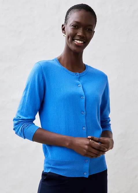 Pleten&yacute; kab&aacute;tek s pod&iacute;lem hedv&aacute;b&iacute;, bonprix