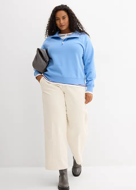 Mikina z čist&eacute; organick&eacute; bavlny, bonprix