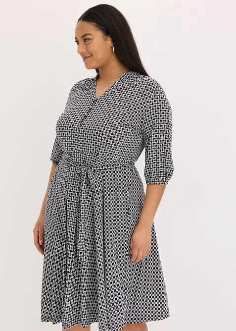 Žerzejov&eacute; halenkov&eacute; &scaron;aty s v&aacute;začkou (2d&iacute;ln&aacute; souprava), bonprix