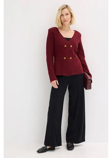 Pleten&yacute; blejzr, bonprix