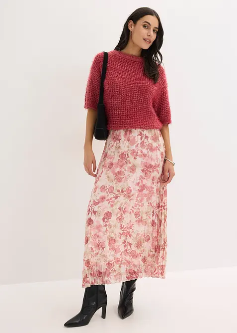 Svetr ze silněj&scaron;&iacute; pleteniny, bonprix