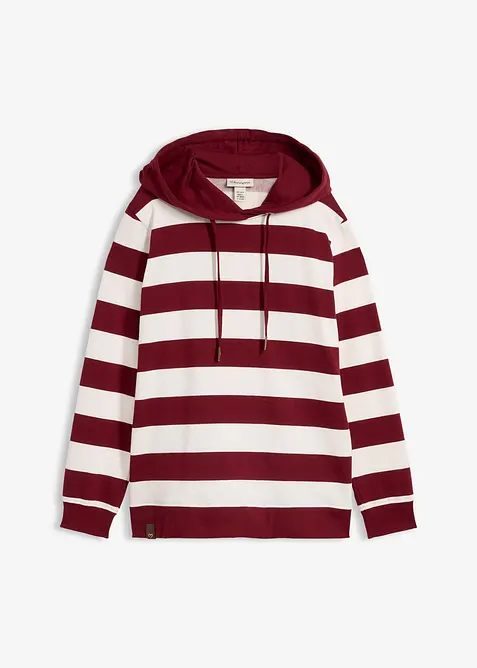 Mikina s kapuc&iacute;, z organick&eacute; bavlny, bonprix