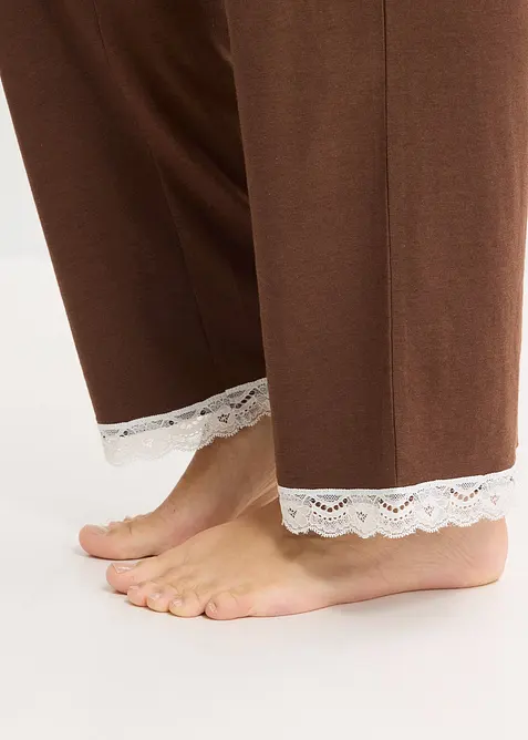 Pyžamo s knofl&iacute;kovou li&scaron;tou, bonprix