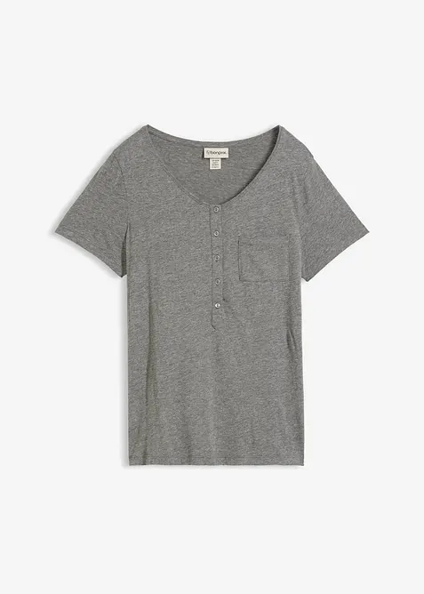 Tričko ze směsi bavlny s visk&oacute;zou, bonprix