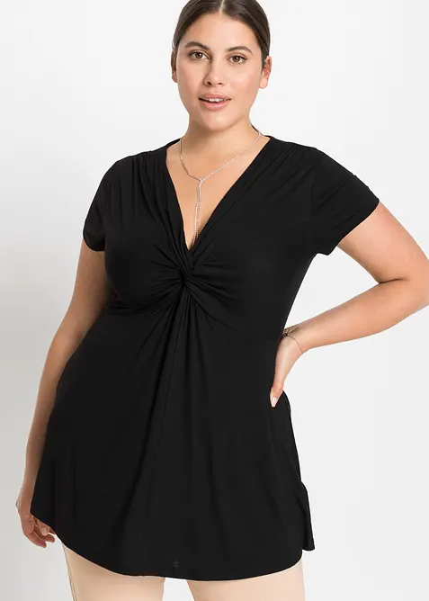 Tričko z visk&oacute;zov&eacute; směsi, bonprix