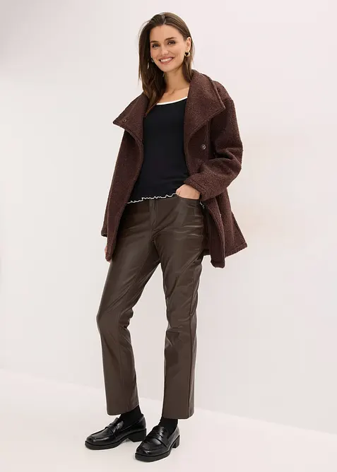 Žebrovan&eacute; tričko, bonprix