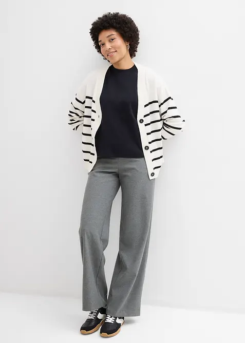 Kr&aacute;tk&eacute; oversize tričko z čist&eacute; těžk&eacute; organick&eacute; bavlny, bonprix