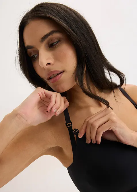 Vyztužen&aacute; kojic&iacute; podprsenka Feel Comfort, laserově řezan&aacute;, bez kostic, bonprix