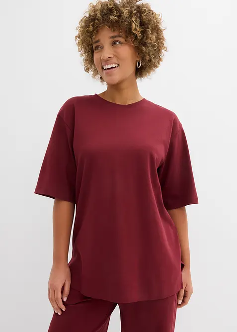 Dlouh&eacute; tričko z interlocku, bonprix