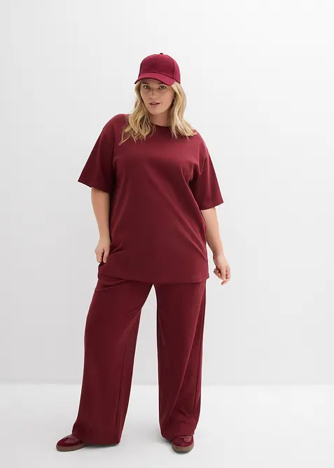 Dlouh&eacute; tričko z interlocku, bonprix