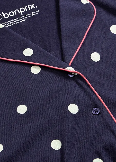 Pyžamo z měkk&eacute; bavlny, bonprix