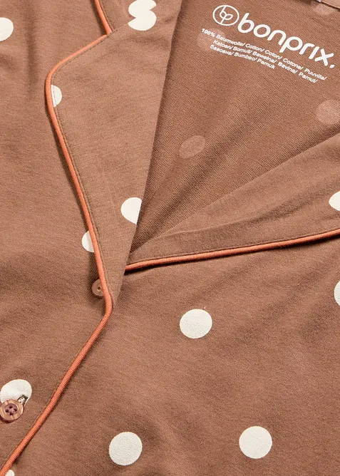 Pyžamo z měkk&eacute; bavlny, bonprix