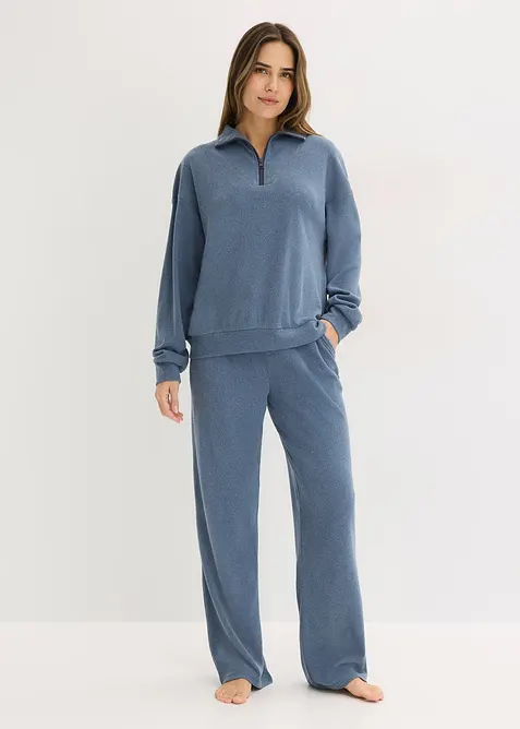 Dom&aacute;c&iacute; souprava z měkk&eacute;ho vaflov&eacute;ho žerzeje, bonprix