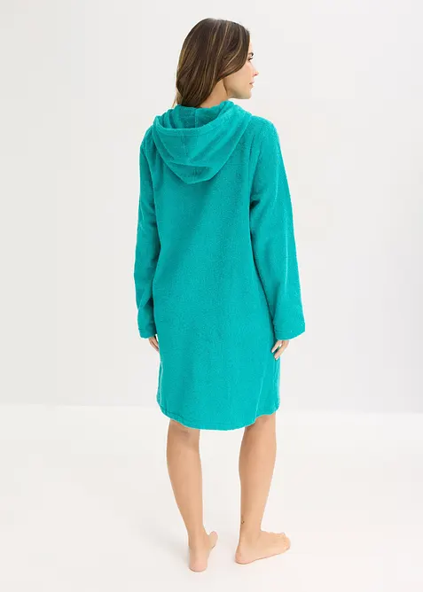 Frot&eacute; župan z organick&eacute; bavlny, se zipem, bonprix