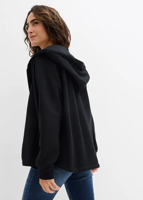 Mikina na zap&iacute;n&aacute;n&iacute;, z čist&eacute; organick&eacute; bavlny, bonprix